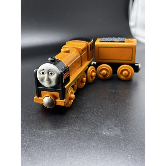 Thomas Wooden Railway Murdoch With Tender Vtg 2003 Train Engine - Picture 1 of 11